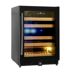 KBU50DX 44 Bottles 24 inch Under Counter Dual Zone Wine Cooler