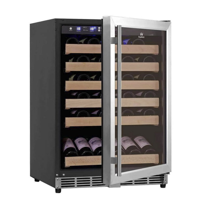 KBU50WX 46 Bottle 24 inch Under Counter Wine Cooler Built in