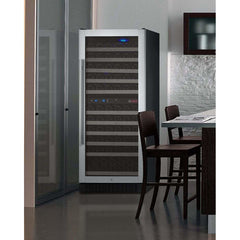 Allavino FlexCount II Tru-Vino 121 Bottle Dual Zone Stainless Steel Right Hinge Wine Fridge VSWR121-2SR20