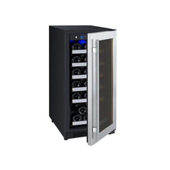 Allavino  FlexCount II Tru-Vino 30 Bottle Single Zone Stainless Steel Right Hinge Wine Fridge VSWR30-1SR20