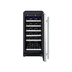 Allavino  FlexCount II Tru-Vino 30 Bottle Single Zone Stainless Steel Right Hinge Wine Fridge VSWR30-1SR20