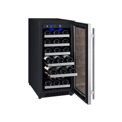 Allavino  FlexCount II Tru-Vino 30 Bottle Single Zone Stainless Steel Right Hinge Wine Fridge VSWR30-1SR20