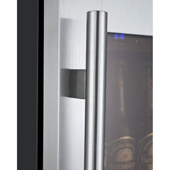 Allavino -FlexCount II Tru-Vino 15" Wide Stainless Steel Right Hinge Beverage Fridge AO VSBC15-SR20