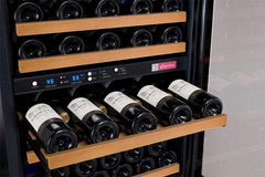 Allavino FlexCount II Tru-Vino 112 Bottle Three Zone Black Wine Refrigerator 3Z-VSWR5656-B20