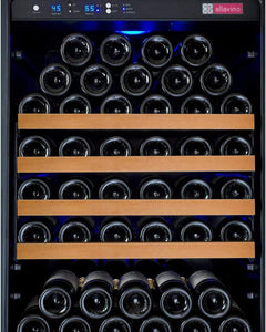 Allavino  FlexCount II Tru-Vino 344 Bottle Four Zone Black Wine Fridge 2X-VSWR172-2B20