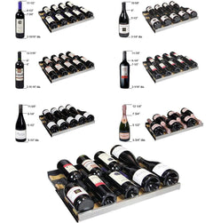 Allavino FlexCount II Tru-Vino 354 Bottle Dual Zone Black Wine Fridge 2X-VSWR177-1B20