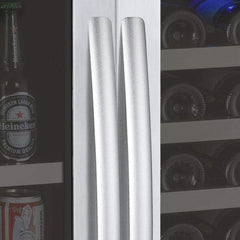 Allavino  FlexCount II Tru-Vino 56 Bottle/154 Can Dual Zone Stainless Steel Beverage/Wine Fridge 3Z-VSWB24-2S20