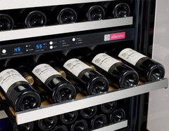 Allavino FlexCount II Tru-Vino 56 Bottle/154 Can Three Zone Stainless Steel Beverage/Wine Fridge 3Z-VSWB24-3S20