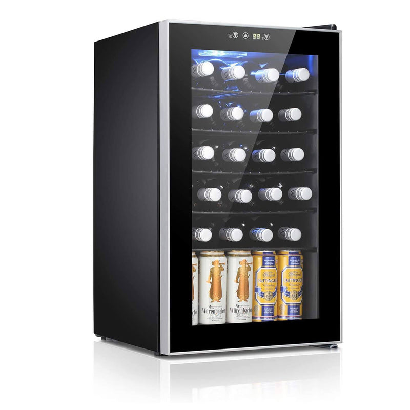 Antarctic Star 24 Bottle Wine Cooler Small Wine Cellar  Digital Freestanding