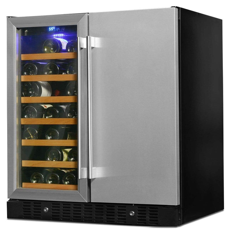 Smith & Hanks Stainless Steel Wine and Beverage Fridge BEV176SD