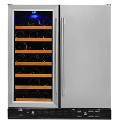 Smith & Hanks Stainless Steel Wine and Beverage Fridge BEV176SD