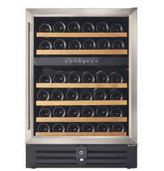 Smith & Hanks 46 Bottle Dual Zone Wine Fridge RE100002